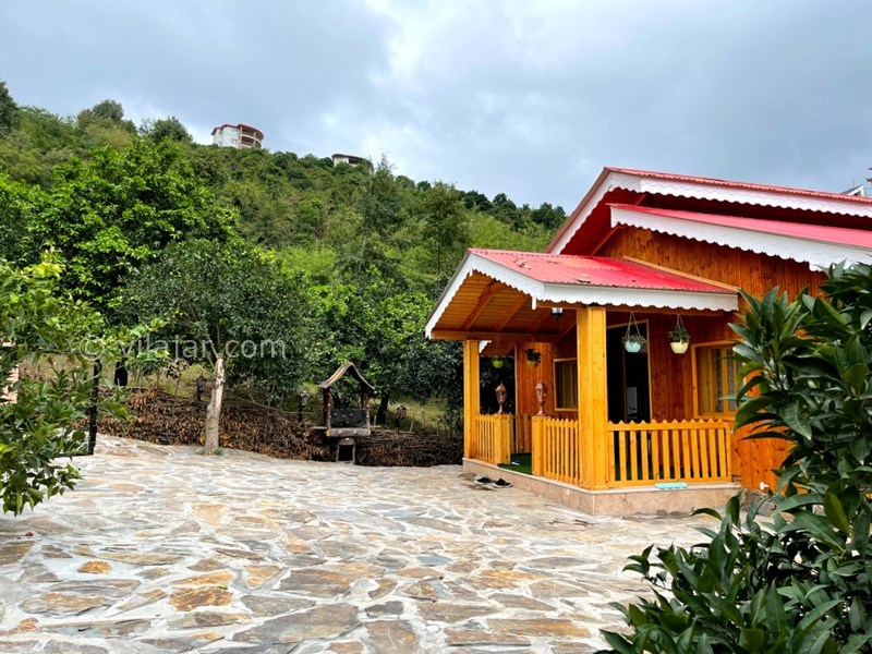 عکس شماره 725053 - کلبه چوبی با استخر روباز آبگرم رامسر - 