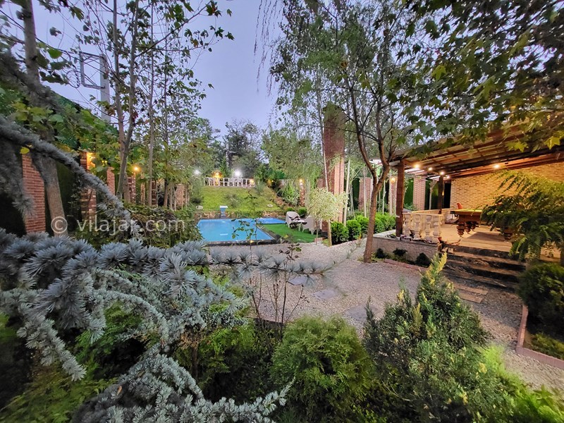 عکس شماره 725294 - اجاره ویلا استخر آبگرم در کلاردشت - 