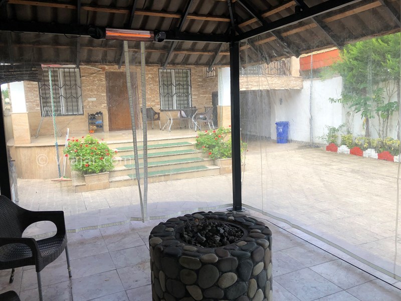 عکس شماره 725725 - ویلا بااستخر 4 فصل در نوشهر چلک - آلاچیق کاملا گرم،هیتر تابشی و آتشدان