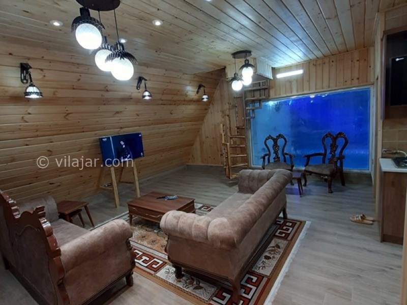 عکس شماره 727552 - ویلا چوبی با بیلیارد و استخر رامسر - 