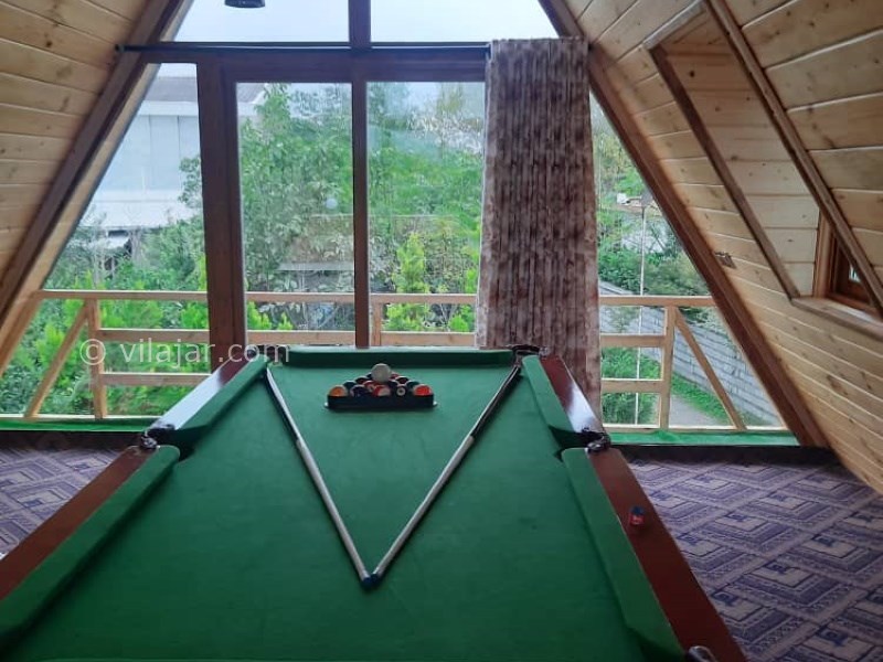 عکس شماره 727556 - ویلا چوبی با بیلیارد و استخر رامسر - 
