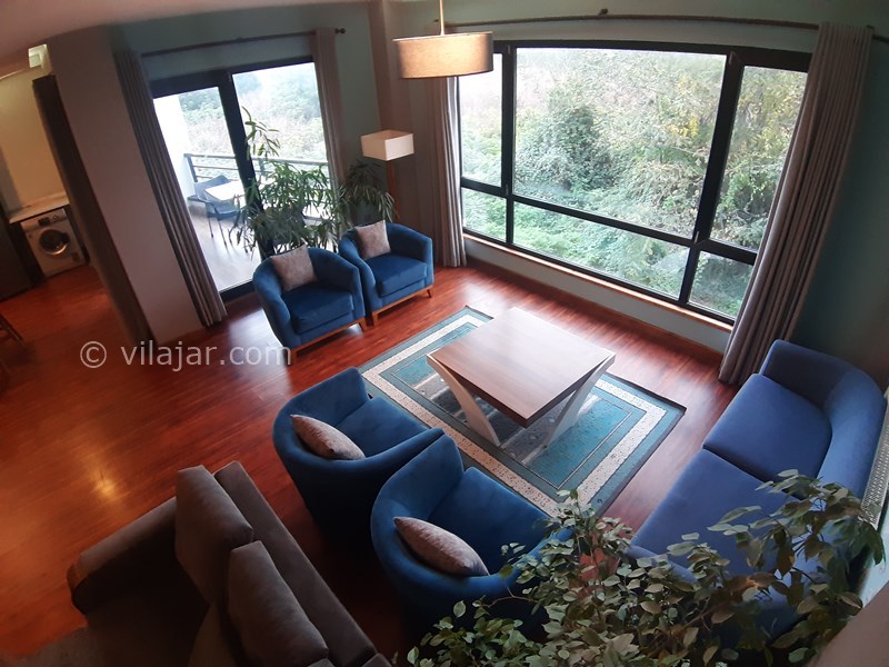 عکس شماره 727831 - رزرو ویلای لوکس استخردار نوشهر - مبلمان شش نفره مهمان با طراحی خاص در طبقه دوم