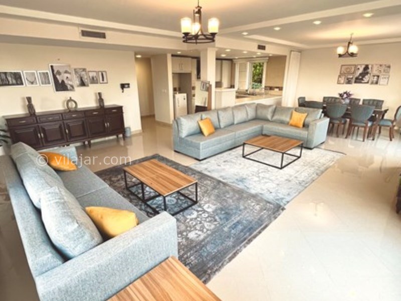 عکس شماره 729173 - اجاره ویلا در رامسر با ویو جنگل - پذیرایی مبله