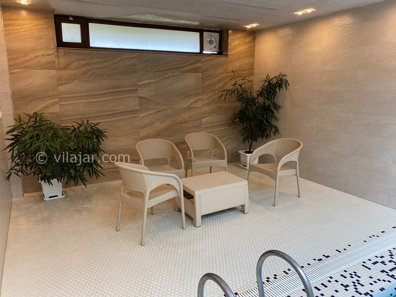 عکس شماره 731095 - اجاره ویلا با استخر چالوس خط هشت - محوطه استخر