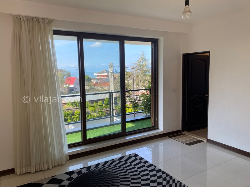 عکس شماره 731109 - اجاره ویلا با استخر چالوس خط هشت - اتاق خواب با دید به دریا