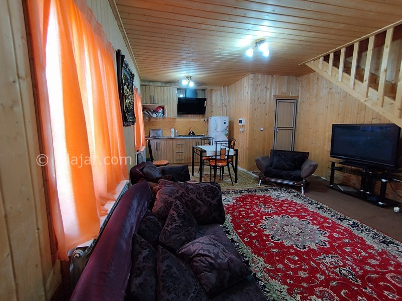 عکس شماره 739991 - کلبه چوبی در ماسال ویو شالیزار - پذیرایی