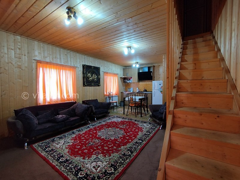 عکس شماره 739994 - کلبه چوبی در ماسال ویو شالیزار - 