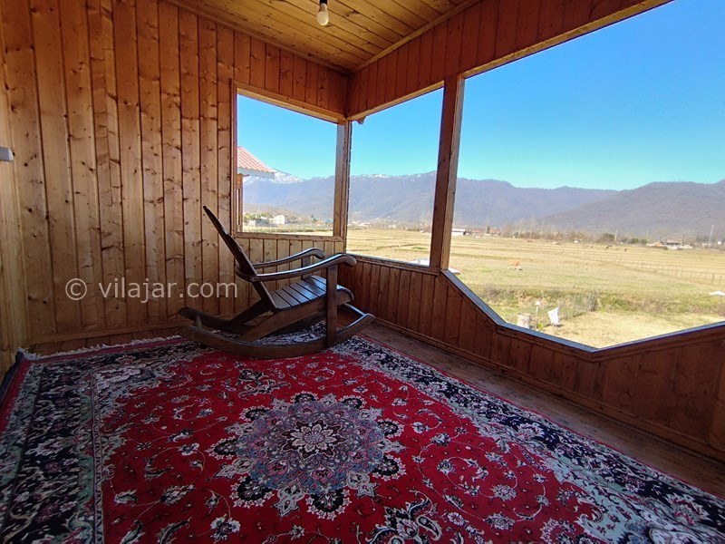 عکس شماره 739995 - کلبه چوبی در ماسال ویو شالیزار - 