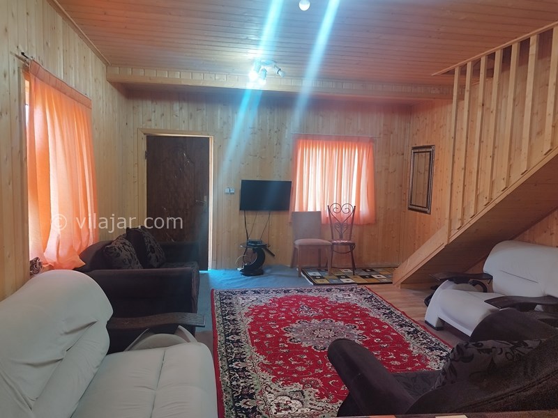 عکس شماره 740001 - کلبه چوبی در ماسال ویو شالیزار - 