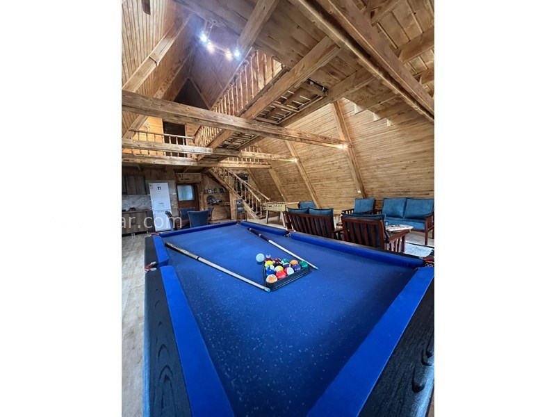 عکس شماره 740716 - اجاره ویلا چوبی با بیلیارد در رامسر - 