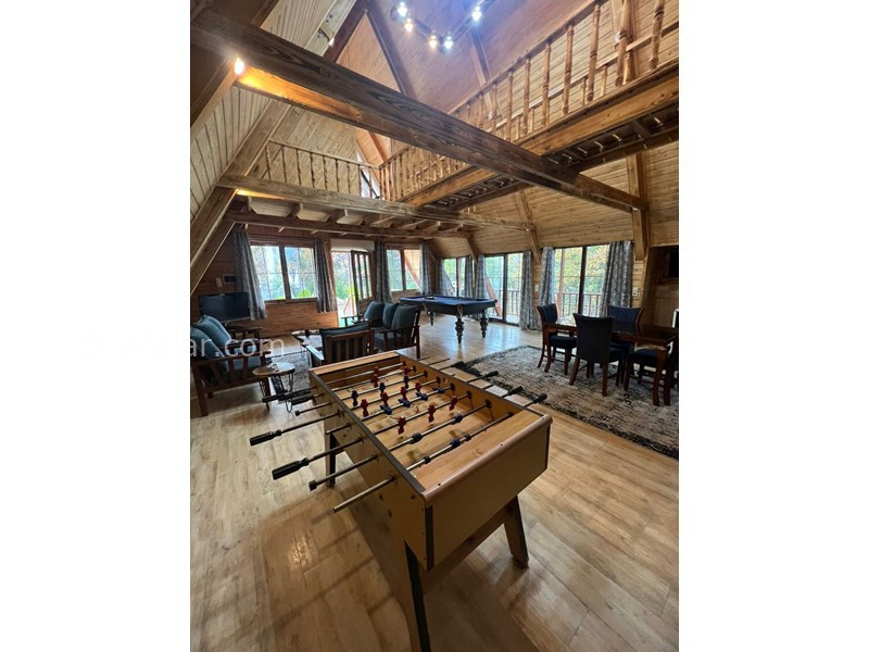 عکس شماره 740720 - اجاره ویلا چوبی با بیلیارد در رامسر - 