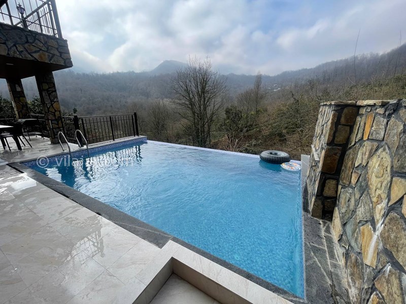 عکس شماره 740996 - کلبه چوبی استخر آبگرم اربکله رامسر - 