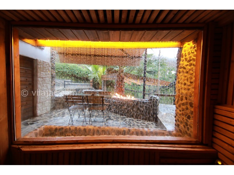 عکس شماره 741769 - ویلا جنگلی رامسر با سونا و جکوزی - سونا با پرده ابی