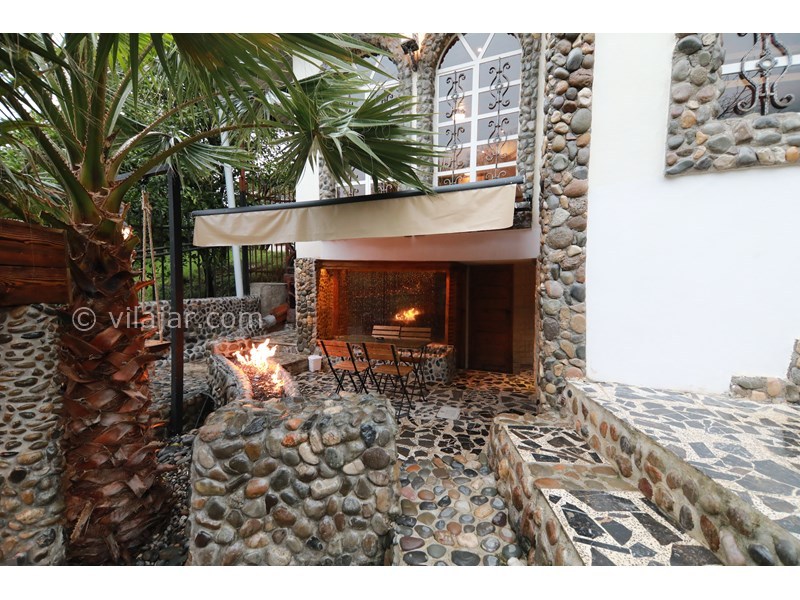 عکس شماره 741771 - ویلا جنگلی رامسر با سونا و جکوزی - تراس اب و اتش