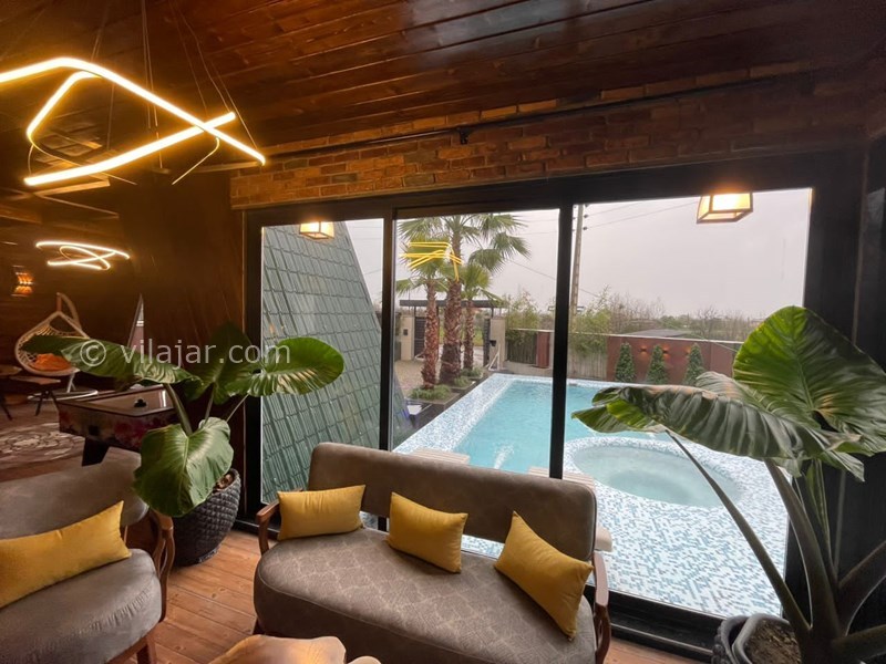 عکس شماره 747427 - کلبه چوبی استخر روباز نزدیک رامسر - 