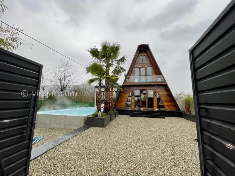 عکس شماره 747435 - کلبه چوبی استخر روباز نزدیک رامسر - 