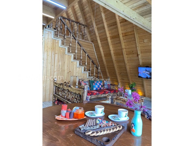 عکس شماره 748803 - اجاره کلبه چوبی با جکوزی در رامسر - 