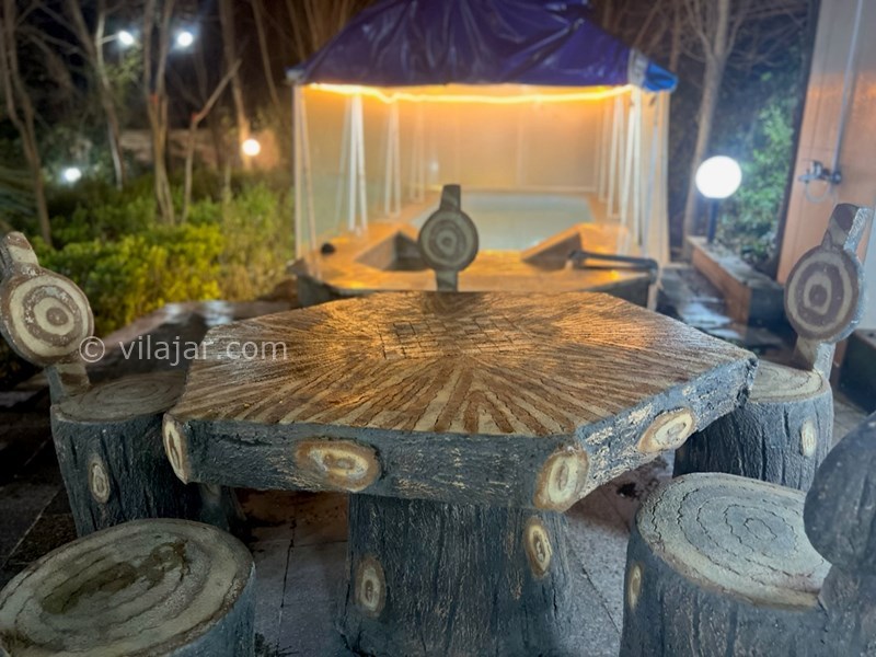 عکس شماره 749536 - ویلا باغ استخردار گالیکش گلستان - نشیمن حیاط