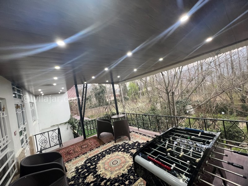 عکس شماره 749538 - ویلا باغ استخردار گالیکش گلستان - تراس و نشیمن کاج ۱