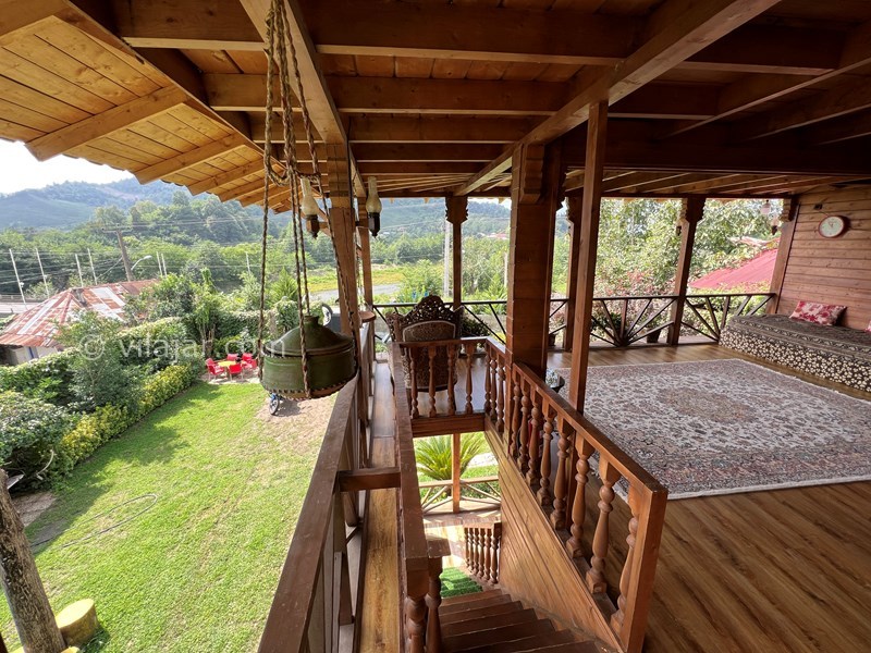 عکس شماره 750361 - اجاره ویلا چوبی نزدیک فومن - 