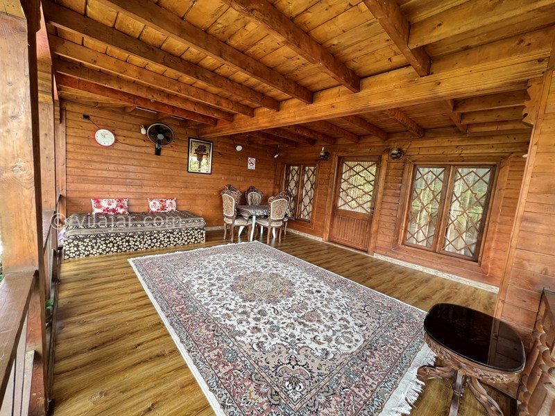 عکس شماره 750362 - اجاره ویلا چوبی نزدیک فومن - 