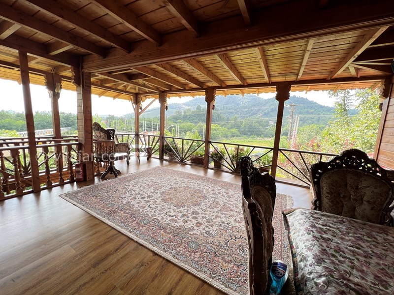 عکس شماره 750366 - اجاره ویلا چوبی نزدیک فومن - 