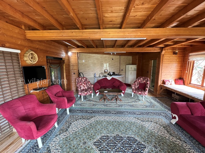 عکس شماره 750367 - اجاره ویلا چوبی نزدیک فومن - 