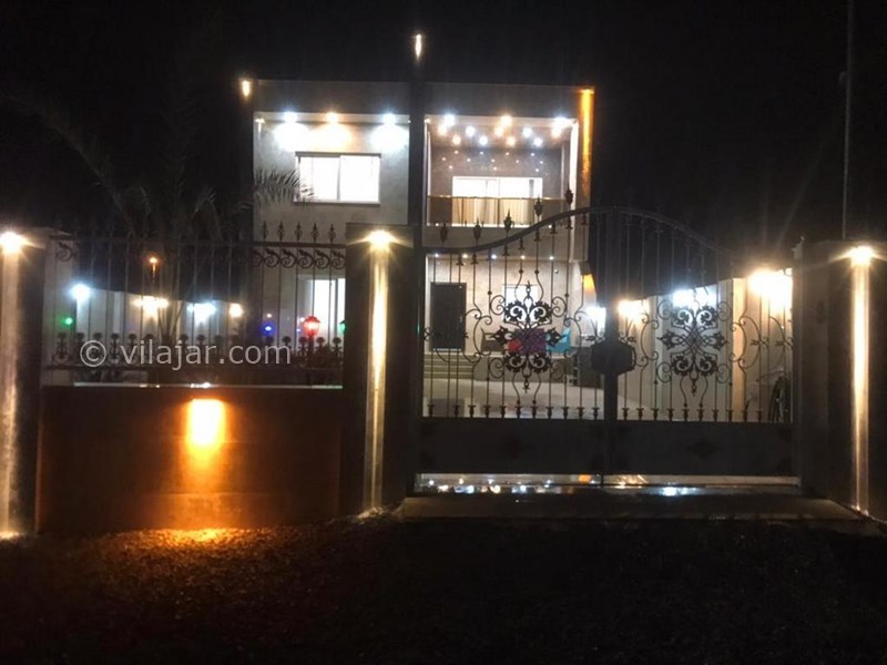 عکس شماره 751164 - اجاره ویلا استخردار محمودآباد - نمای شب