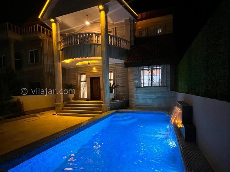 عکس شماره 752090 - اجاره ویلا با استخر روباز محمود آباد - 