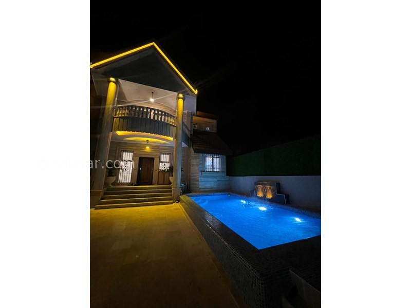 عکس شماره 752092 - اجاره ویلا با استخر روباز محمود آباد - 