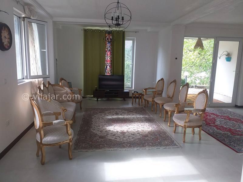 عکس شماره 756348 - اجاره ویلا در رودبارک کلاردشت - پذیرایی طبقه اول 110 متری