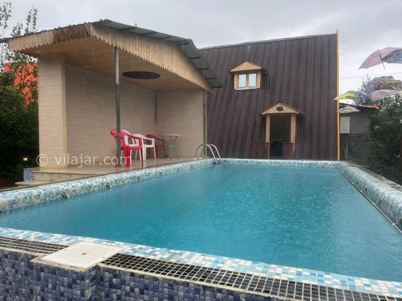 عکس شماره 756702 - کلبه چوبی با استخر چهار فصل در لفور - 