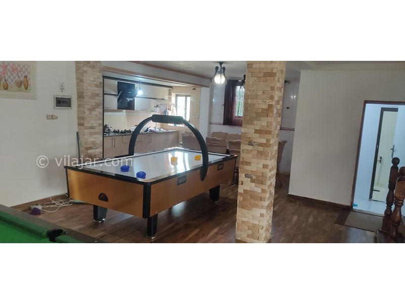 عکس شماره 756844 - اجاره ویلا استخردار جنگلی در نور - میز ایرهاکی ونهار خوری