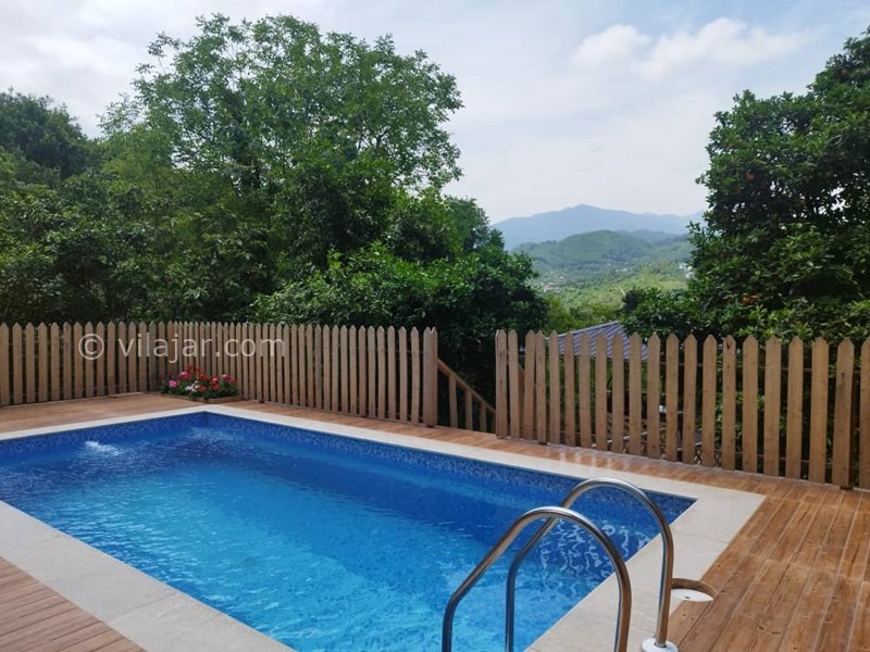 عکس شماره 758990 - اجاره ویلا جنگلی با استخر روباز رامسر - 