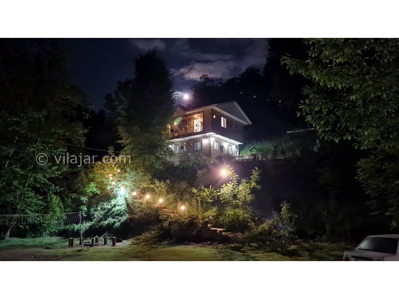 عکس شماره 760087 - اجاره ویلا جنگلی در شاندرمن - ویو شب