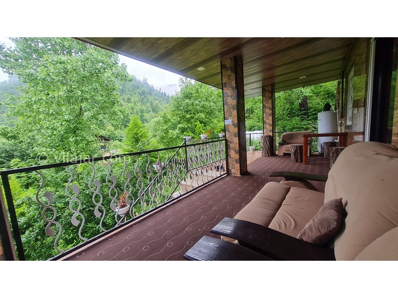 عکس شماره 760096 - اجاره ویلا جنگلی در شاندرمن - بالکن رویایی