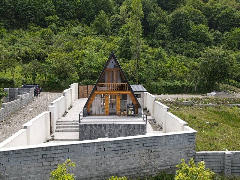 عکس شماره 760304 - کلبه چوبی سوئیسی جنگلی تنکابن - 