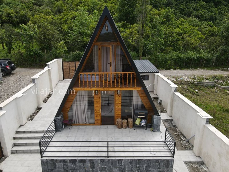 عکس شماره 760311 - کلبه چوبی سوئیسی جنگلی تنکابن - 