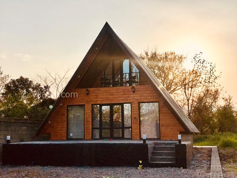 عکس شماره 761863 - کلبه چوبی سوئیسی شاندرمن ماسال - نمای ساختمان