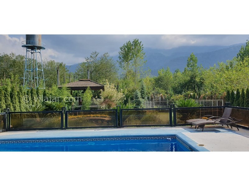 عکس شماره 762591 - ویلا با استخر روباز آبگرم متل قو - 