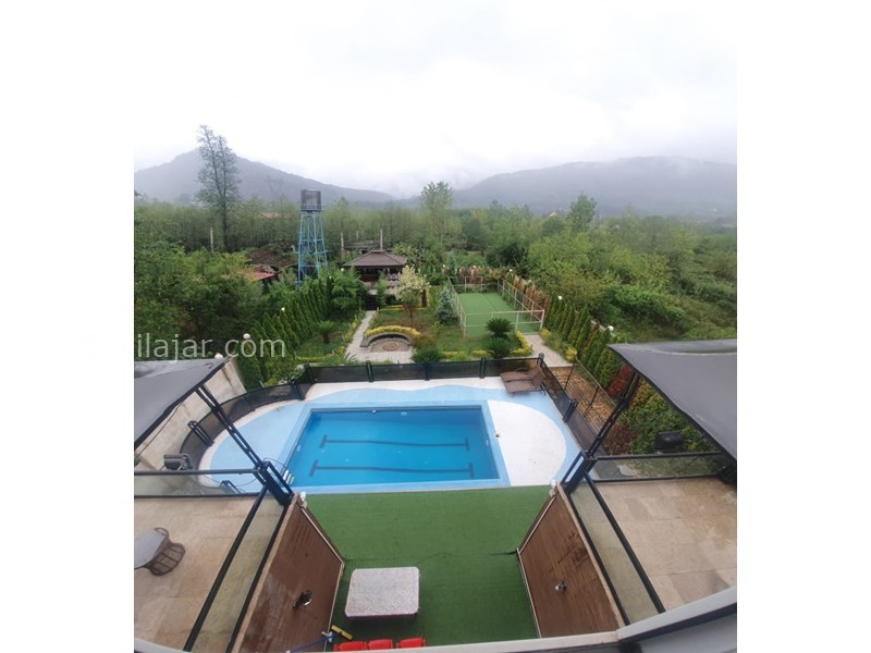 عکس شماره 762597 - ویلا با استخر روباز آبگرم متل قو - 