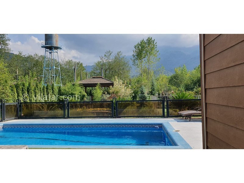 عکس شماره 762605 - ویلا با استخر روباز آبگرم متل قو - 