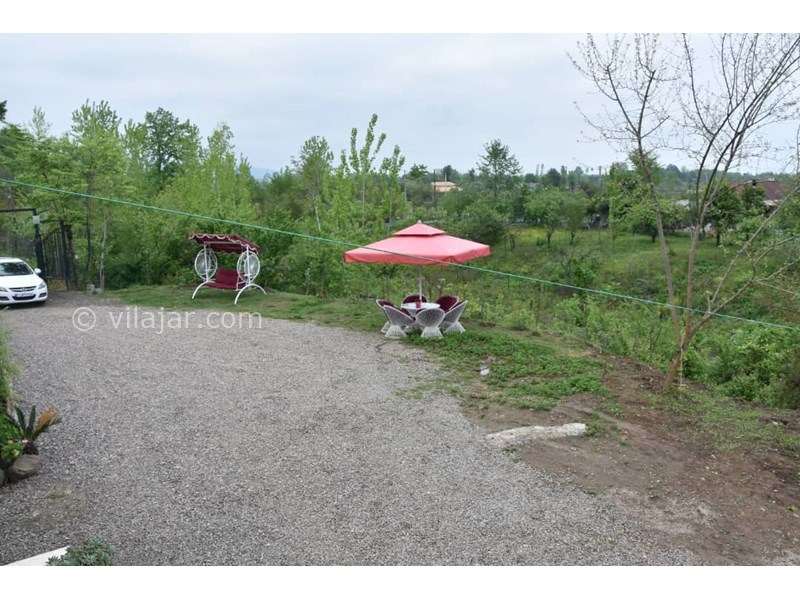 عکس شماره 764482 - رزرو ویلا جنگلی در ماسال شاندرمن - نمایی دیگر از داخل حیاط ویلا 