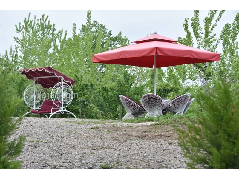 عکس شماره 764485 - رزرو ویلا جنگلی در ماسال شاندرمن - نمایی از داخل حیاط ویلا 