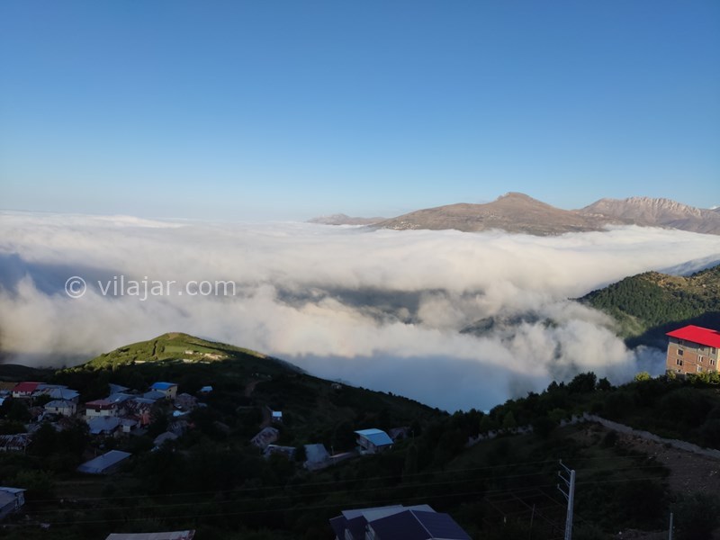 عکس شماره 764834 - اجاره اقامتگاه در ییلاق فیلبند - ویو دریای ابر