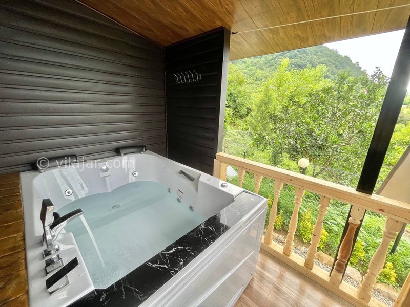 عکس شماره 767034 - کلبه چوبی جنگلی با جکوزی رامسر - 