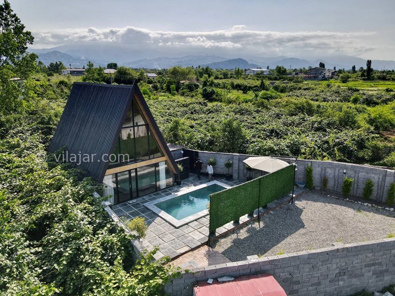 عکس شماره 767168 - کلبه چوبی با استخر روباز آبگرم رامسر - 