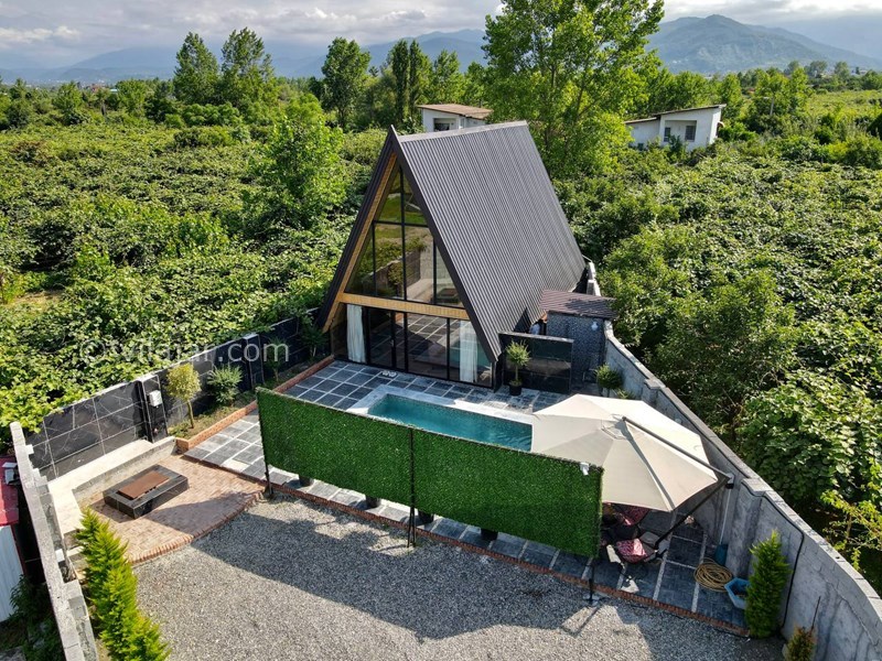 عکس شماره 767173 - کلبه چوبی با استخر روباز آبگرم رامسر - 