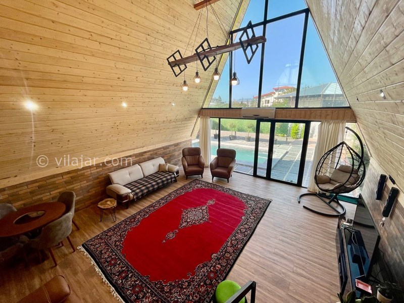 عکس شماره 767177 - کلبه چوبی با استخر روباز آبگرم رامسر - 