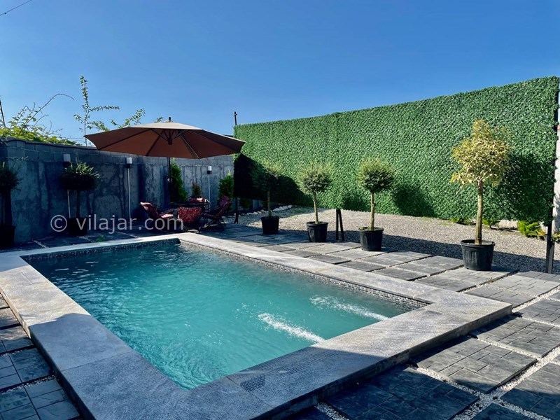 عکس شماره 767179 - کلبه چوبی با استخر روباز آبگرم رامسر - 